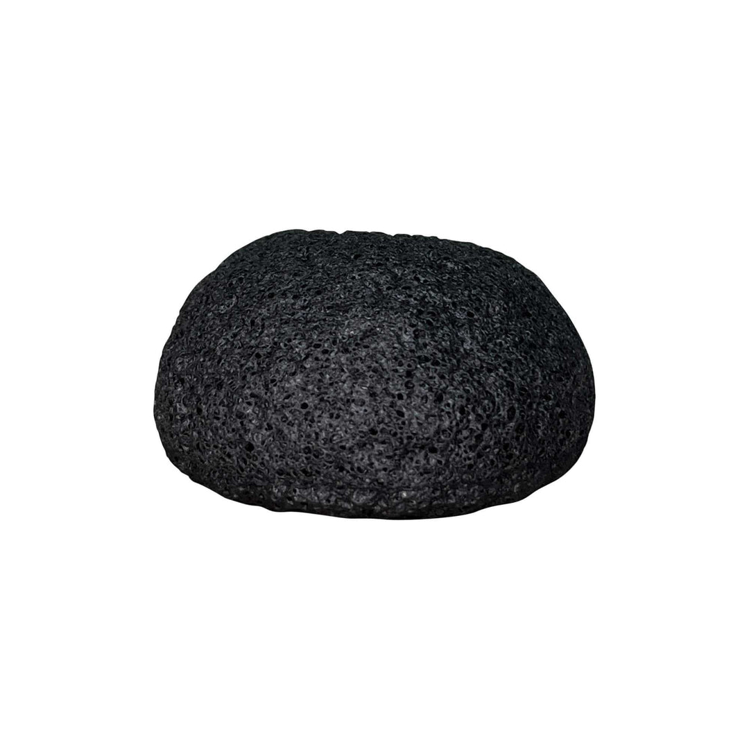 8thereal natural black konjac root fiber facial cleansing sponge for gentle daily exfoliation