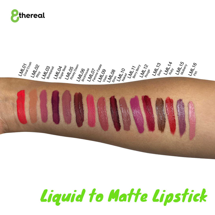 Liquid to Matte Lipstick LIP MAKEUP 28 8thereal